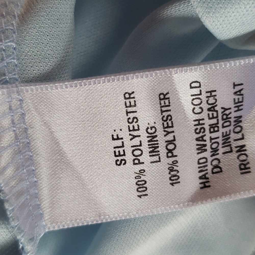 LULU'S By the Bouq Light Blue Floral Print Skater Dress sz XS Womens Fit & Flare - Picture 11 of 12